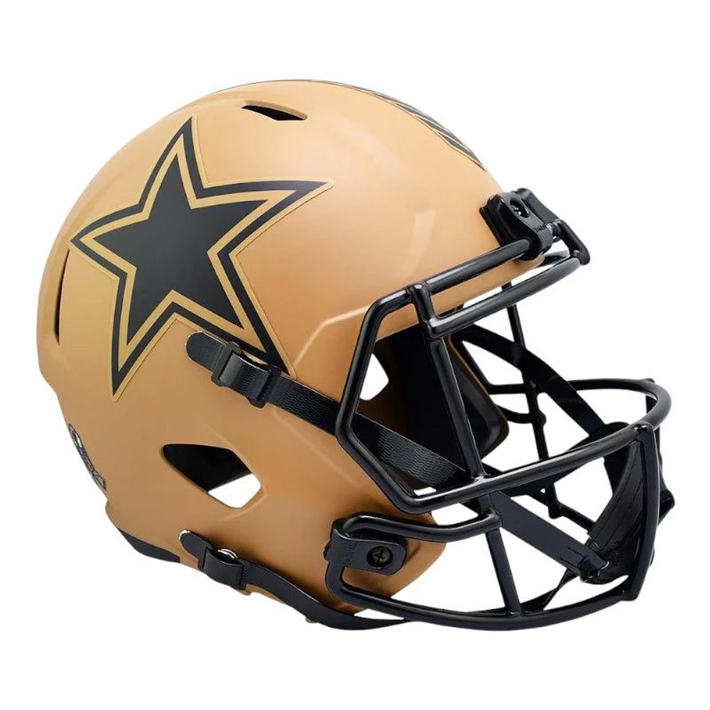 Dallas Cowboys 2023 Salute To Service Riddell Speed Full Size Replica Helmet