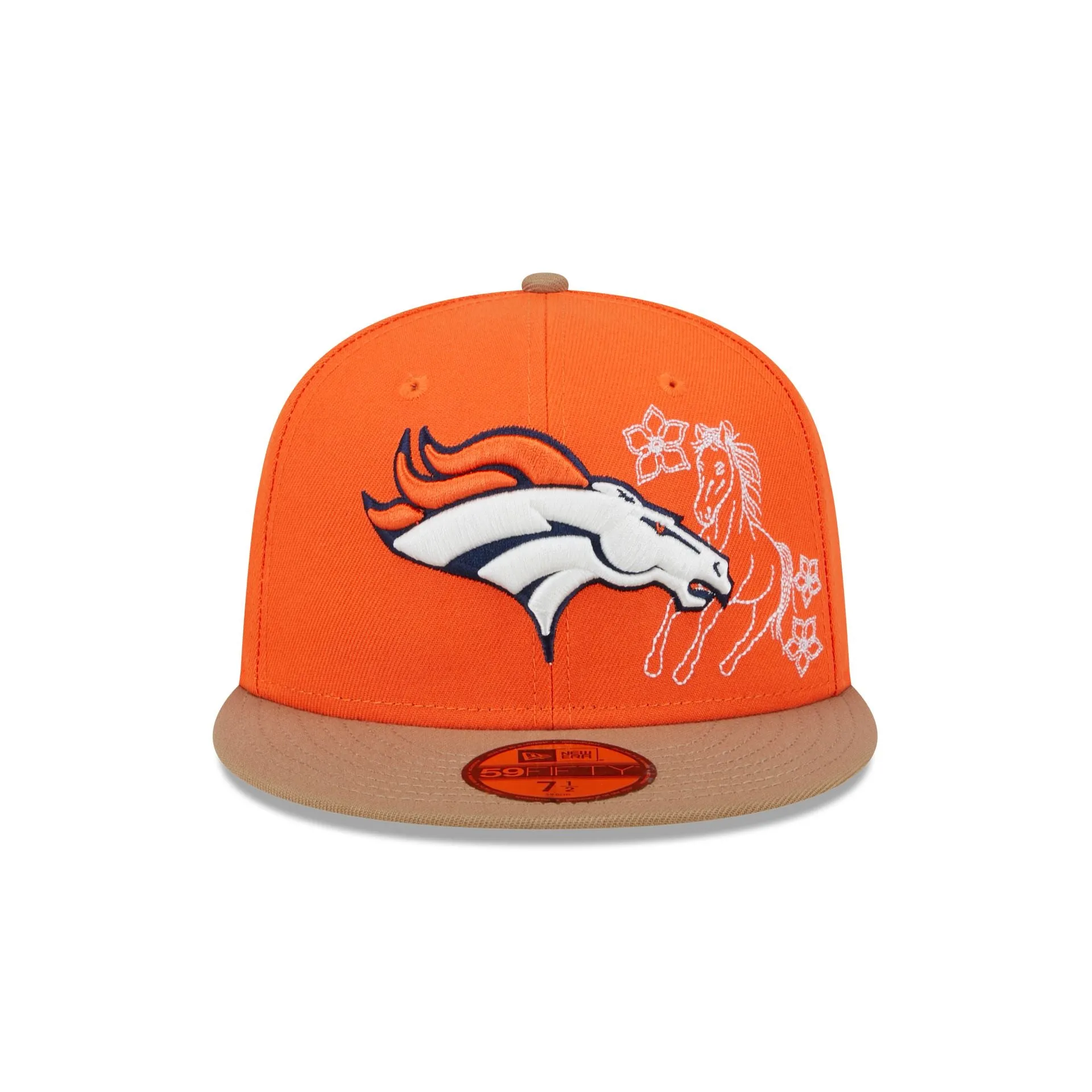 Denver Broncos Western Khaki 59FIFTY Fitted Hat