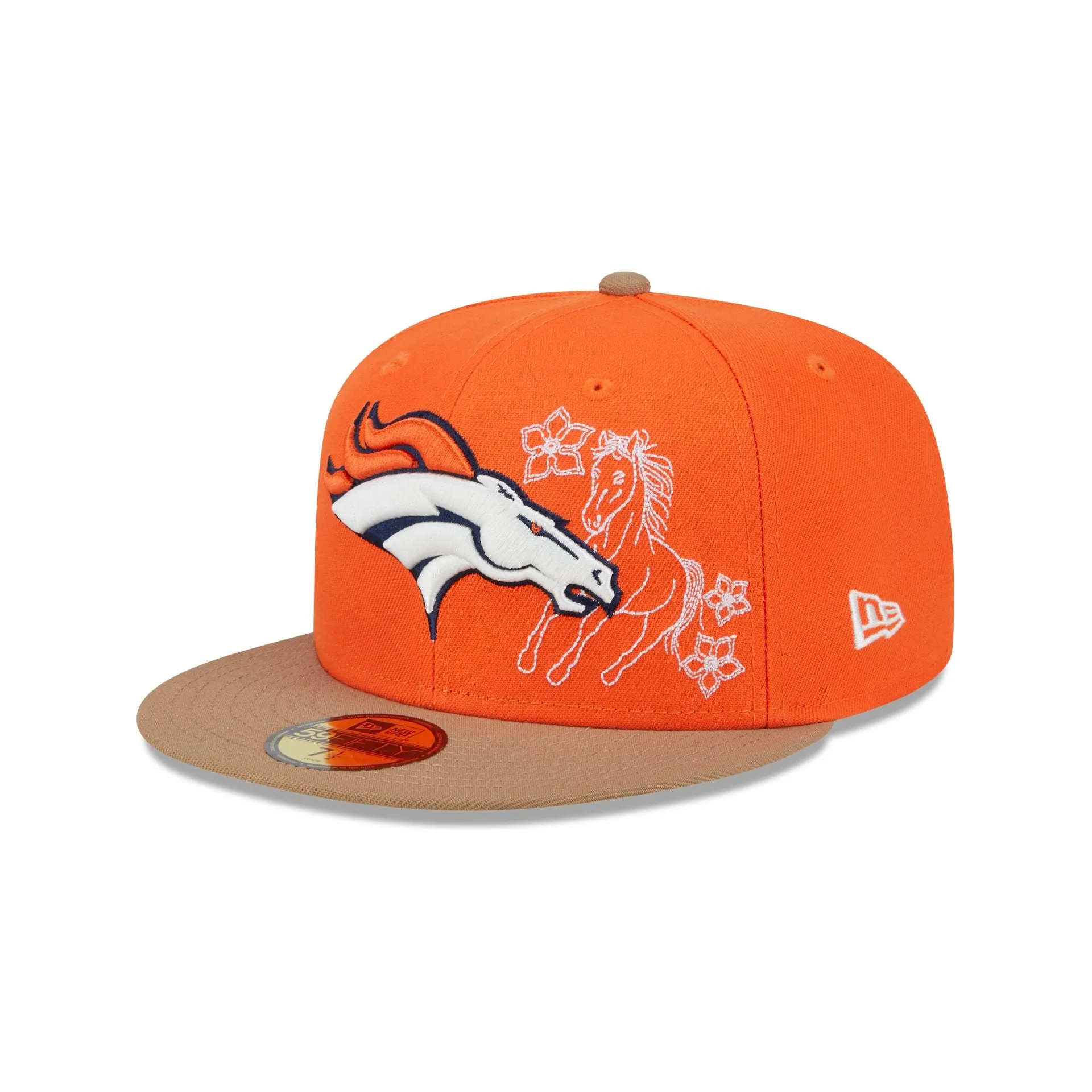 Denver Broncos Western Khaki 59FIFTY Fitted Hat