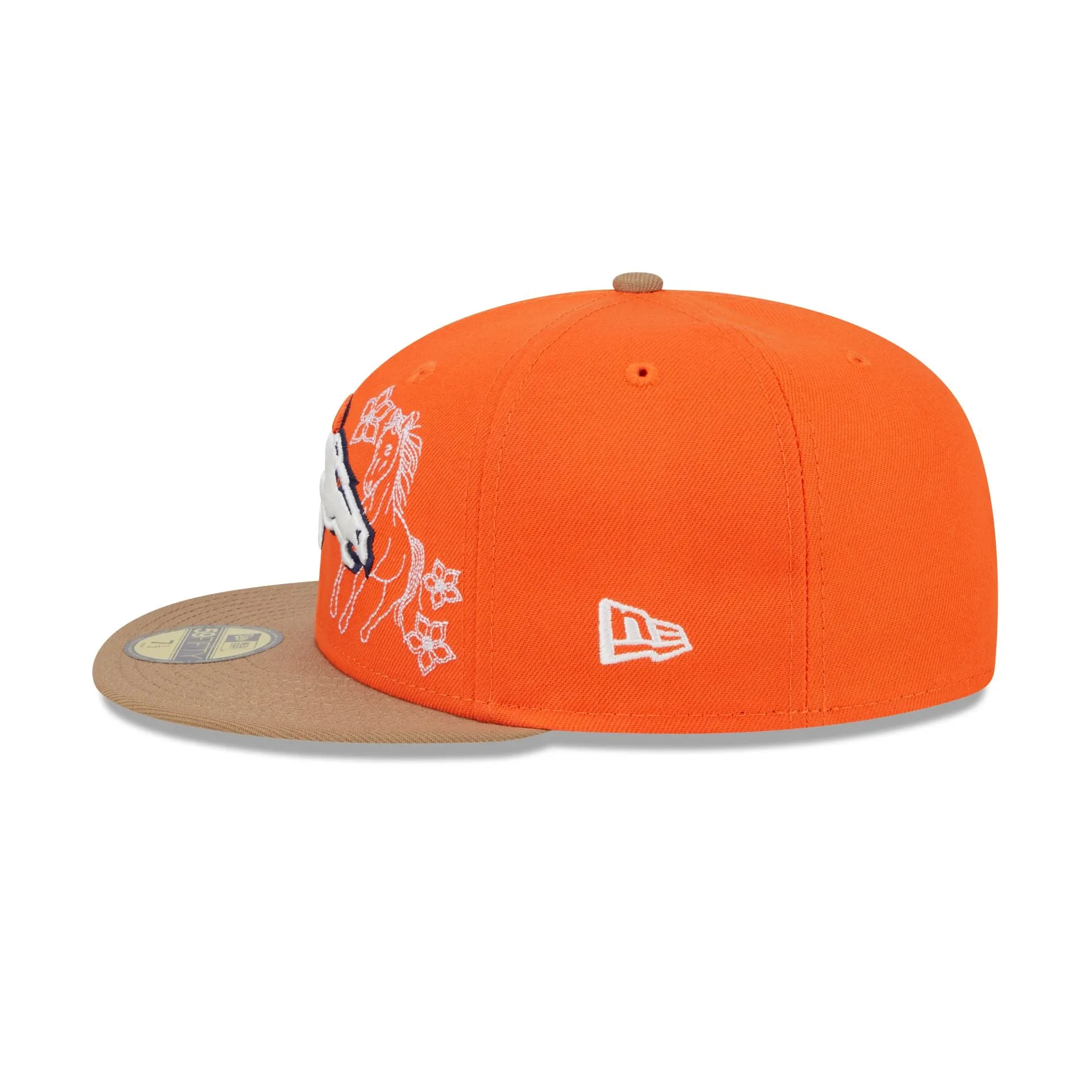 Denver Broncos Western Khaki 59FIFTY Fitted Hat