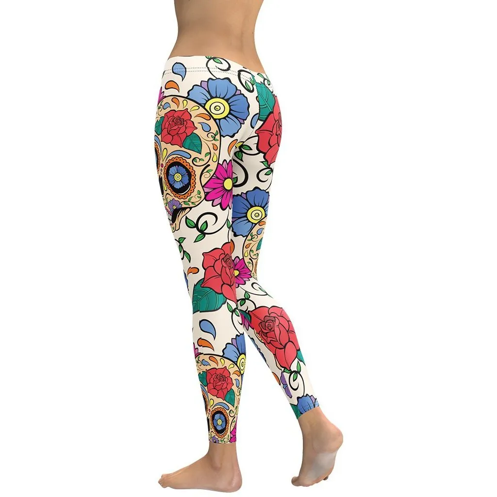 Dia de Muertos Leggings