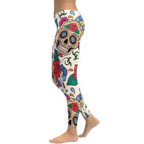 Dia de Muertos Leggings