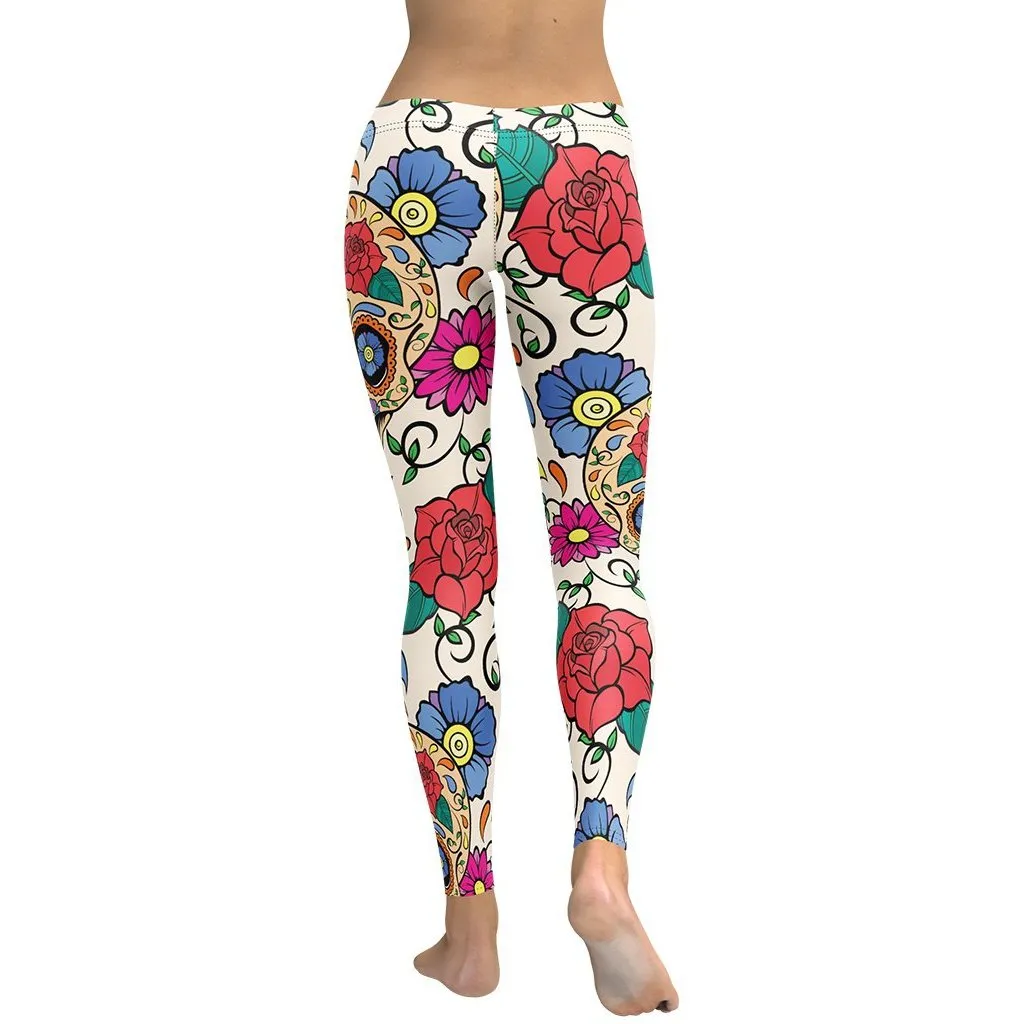 Dia de Muertos Leggings