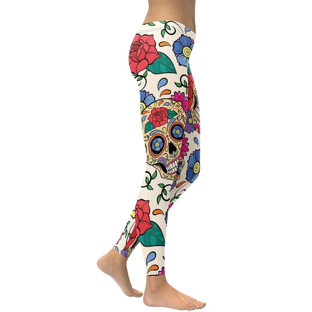 Dia de Muertos Leggings