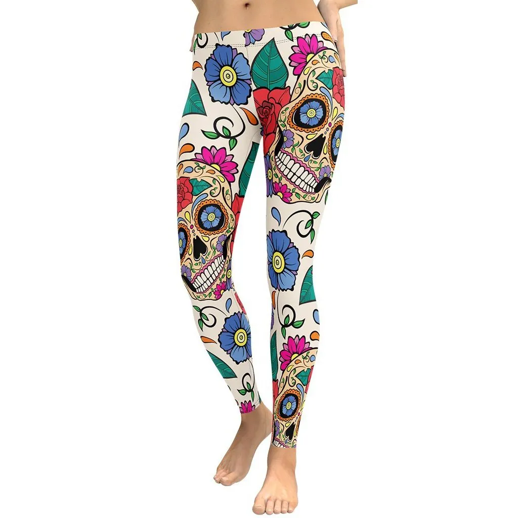 Dia de Muertos Leggings