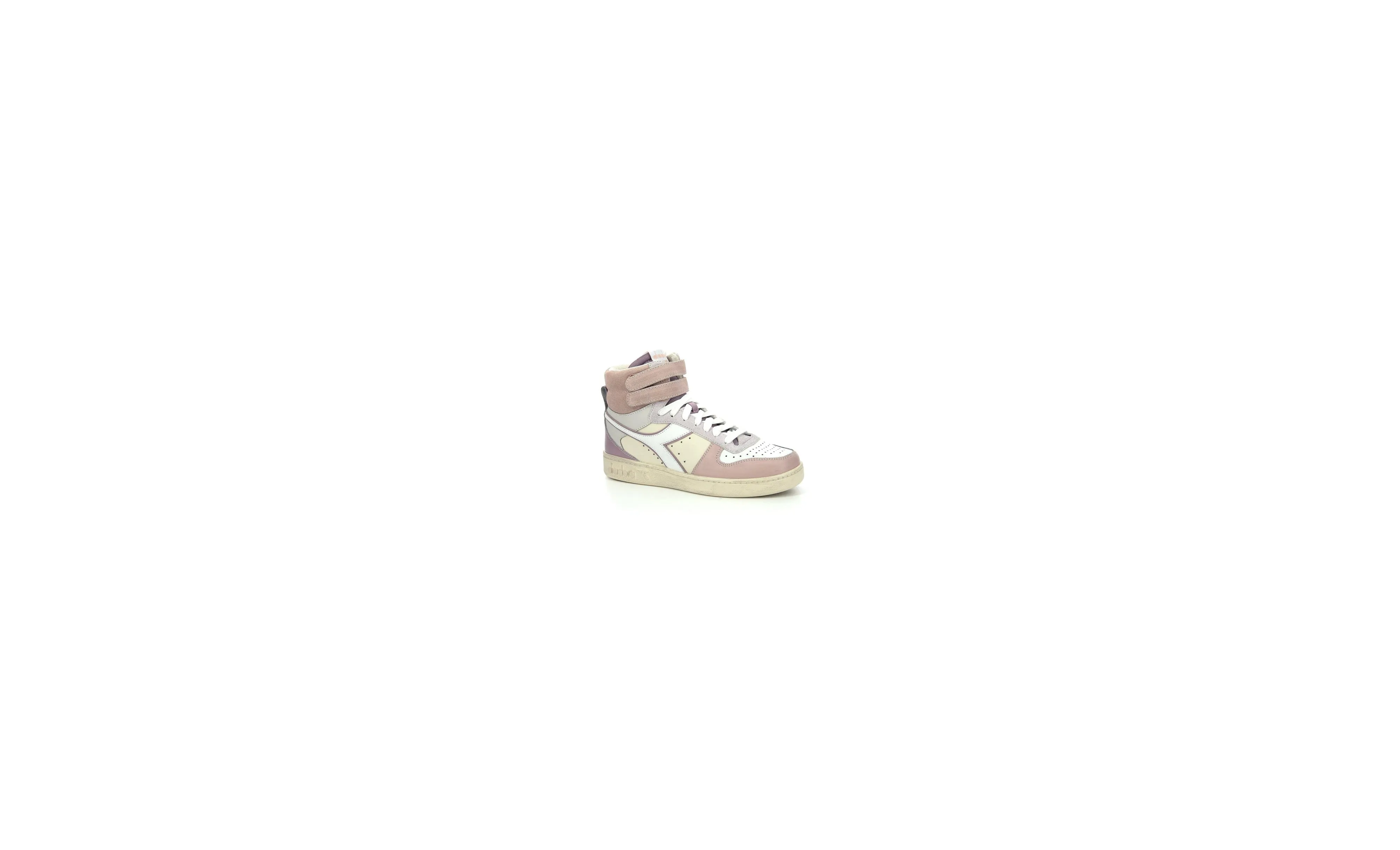 Diadora - Sneakers Hautes Magic Bas Mi Iw - Adobe Rose/Elderberry - Femme