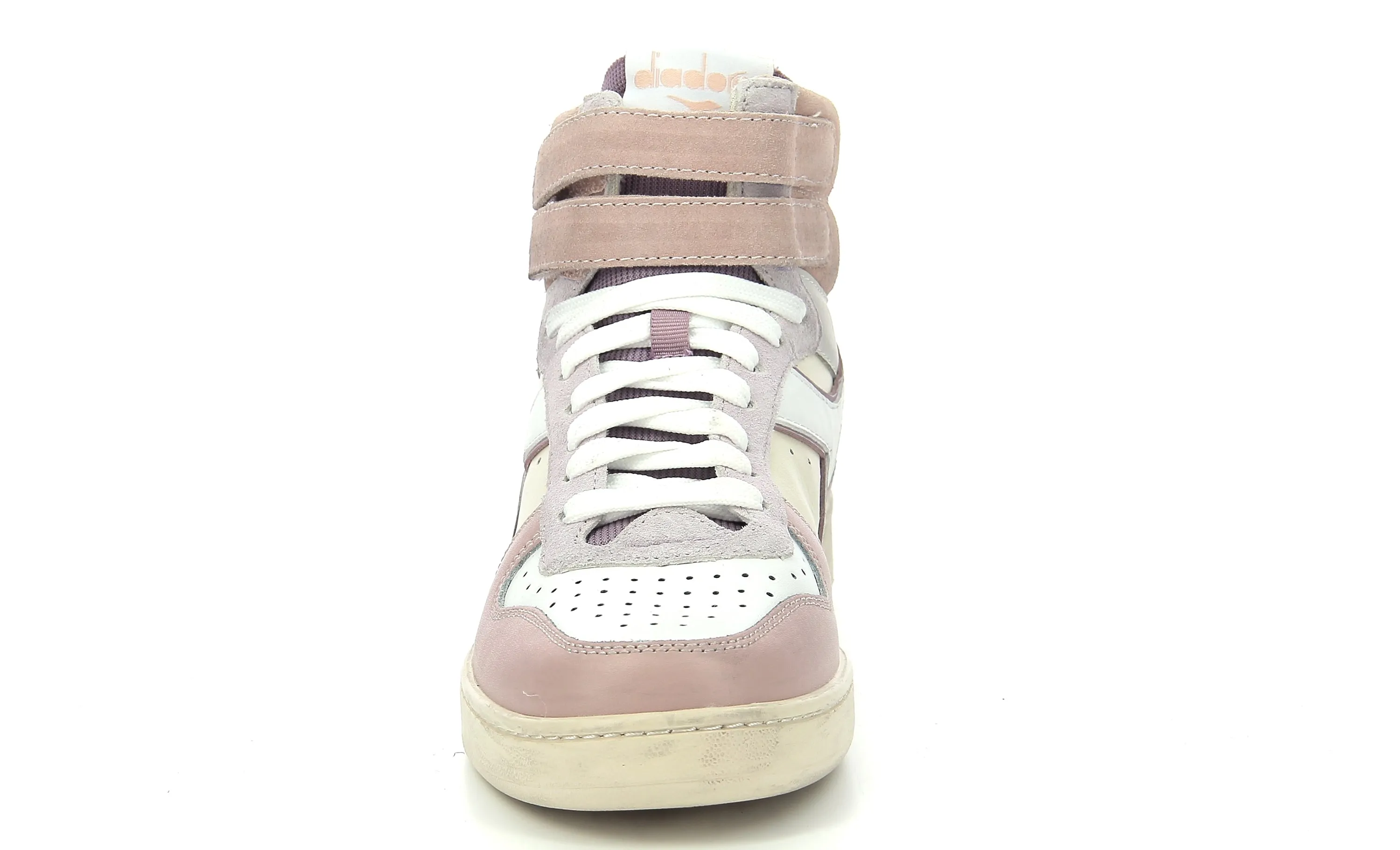 Diadora - Sneakers Hautes Magic Bas Mi Iw - Adobe Rose/Elderberry - Femme