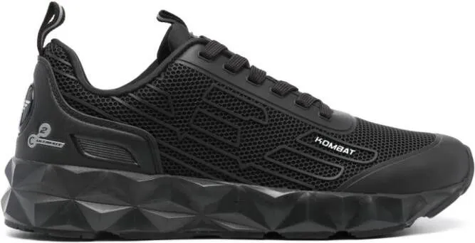 Ea7 Emporio Armani Ultimate Kombat low-top sneakers Black