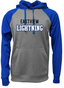 EASTVIEW RAGLAN HOODED FLEECE