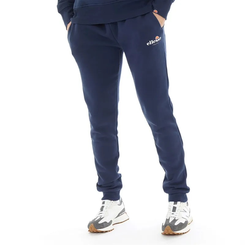 Ellesse Mens Tennis Collection Battuta Fleece Joggers Navy