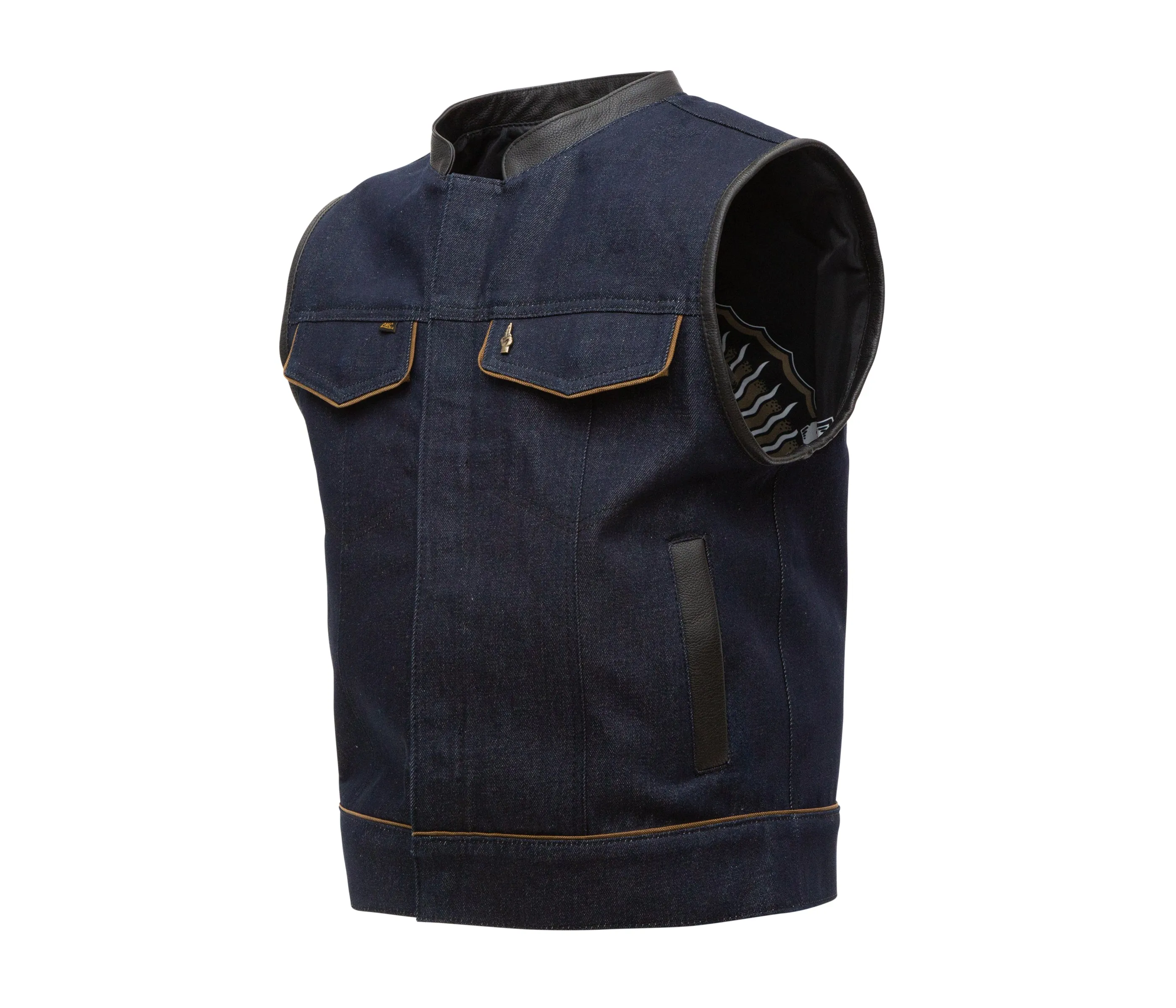 Espinoza's Blue Denim Vest