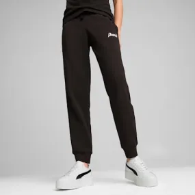 ESS+ Script Women's Pants | PUMA Black-gold foil | PUMA New Arrivals | PUMA 