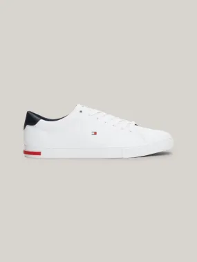 Essential Leather Vulcanised Trainers | Sneakers | Tommy Hilfiger