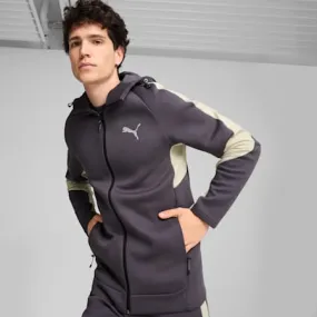 EVOSTRIPE Men's Full-Zip Hoodie | Galactic Gray | PUMA EVOSTRIPE | PUMA 