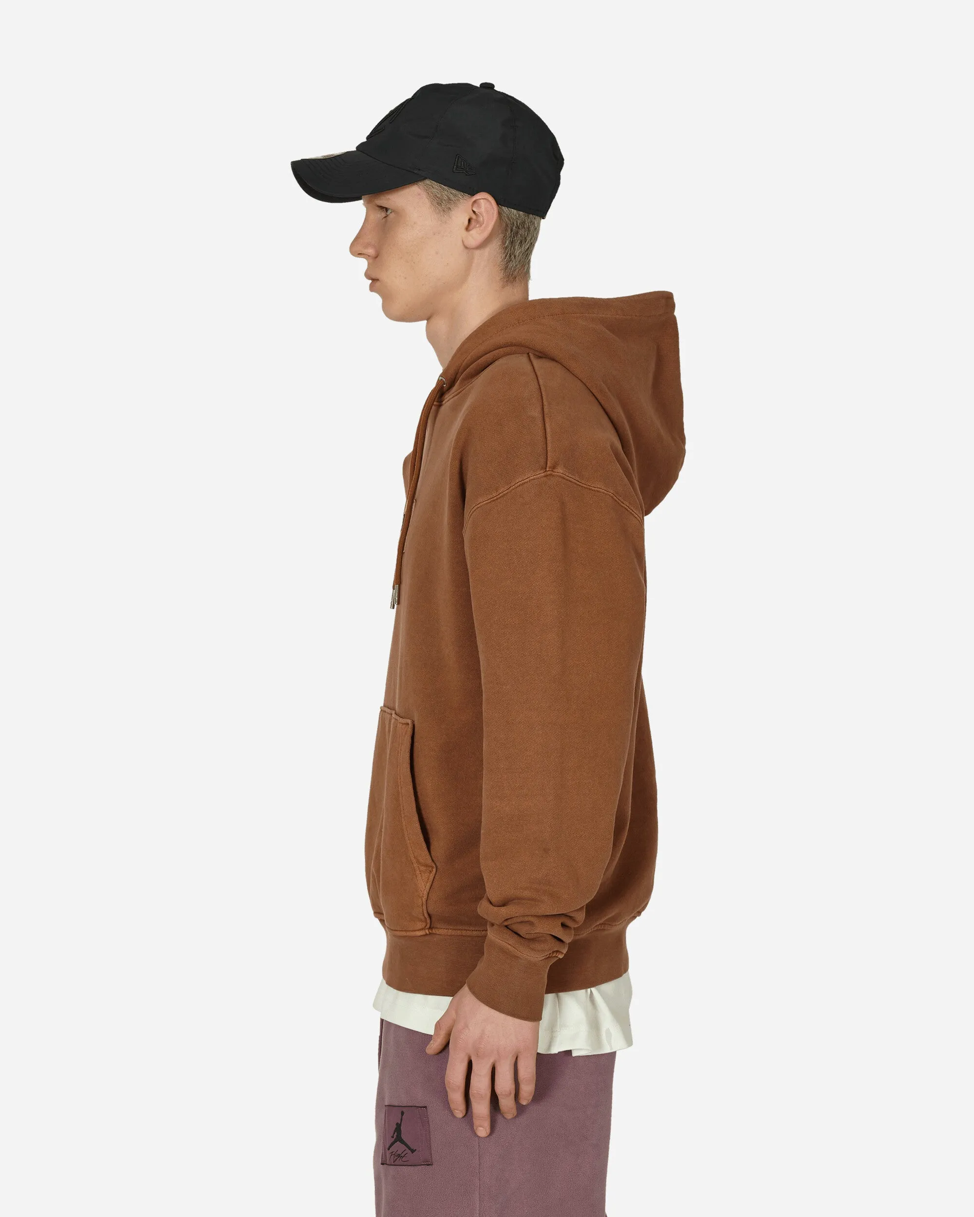 Faded Statement Fleece Hooded Sweatshirt Light British Tan