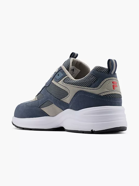 FILA  Navy/Grey Lace Up Trainers