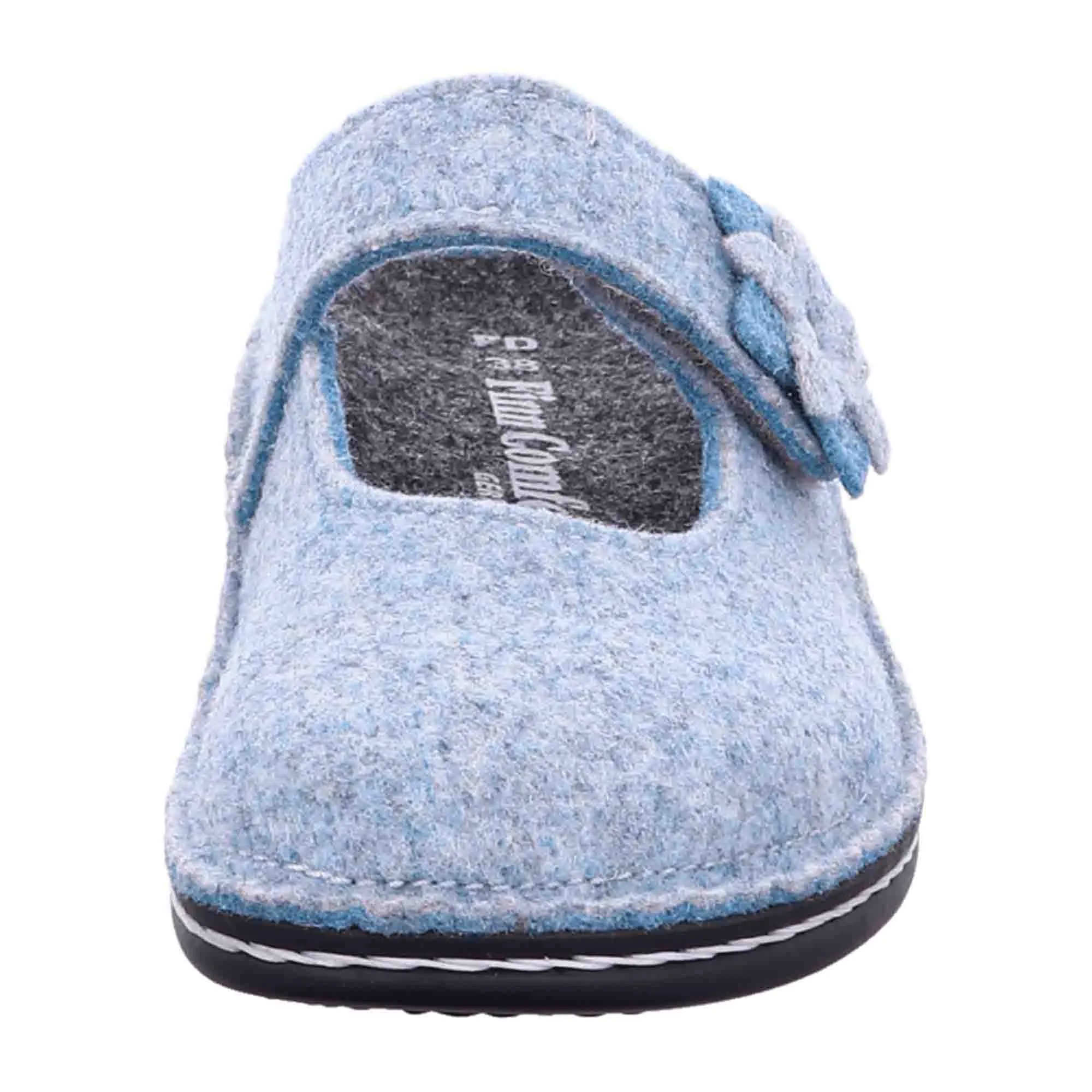 Finn Comfort Arlberg Women's Comfortable Slipper, Blue 482214