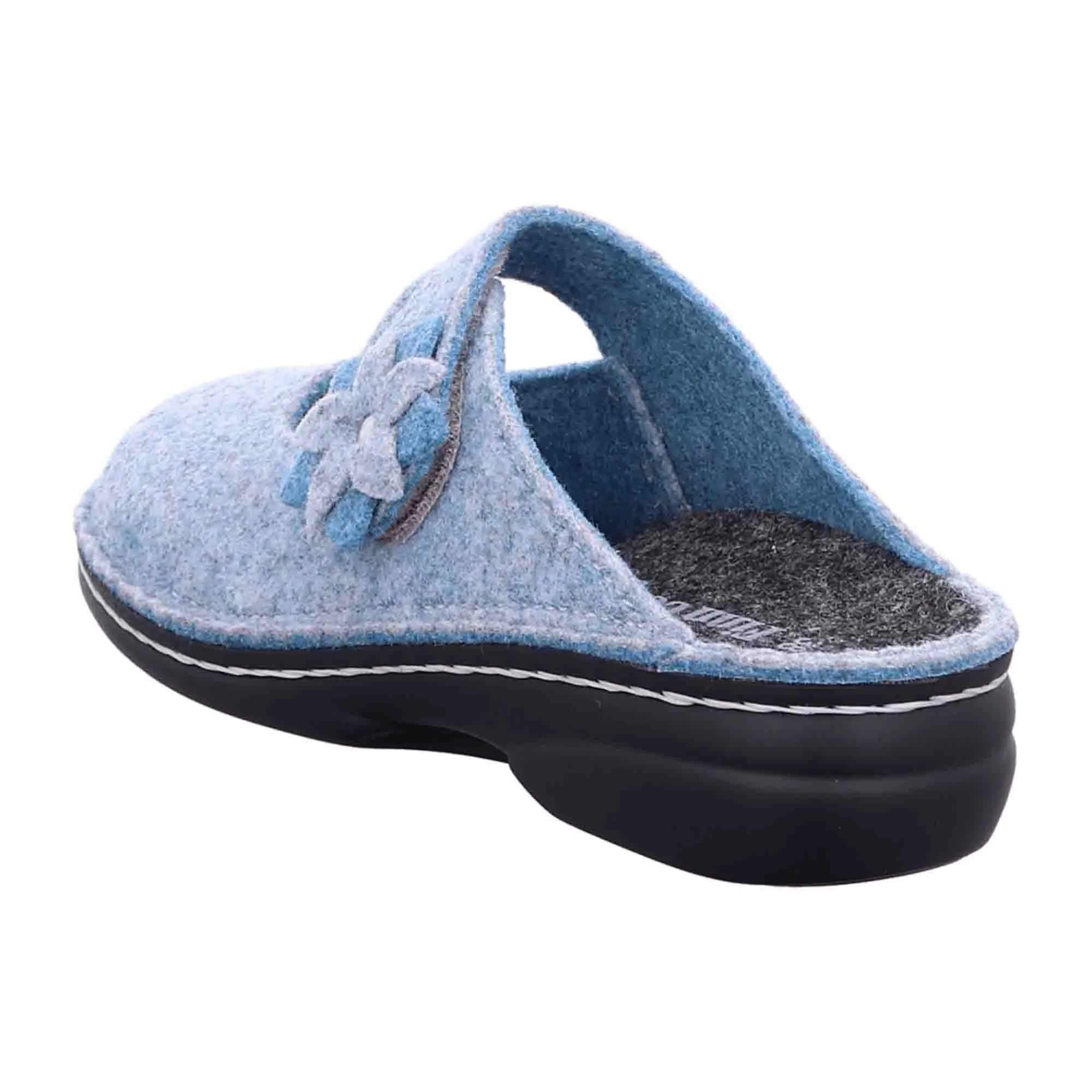 Finn Comfort Arlberg Women's Comfortable Slipper, Blue 482214