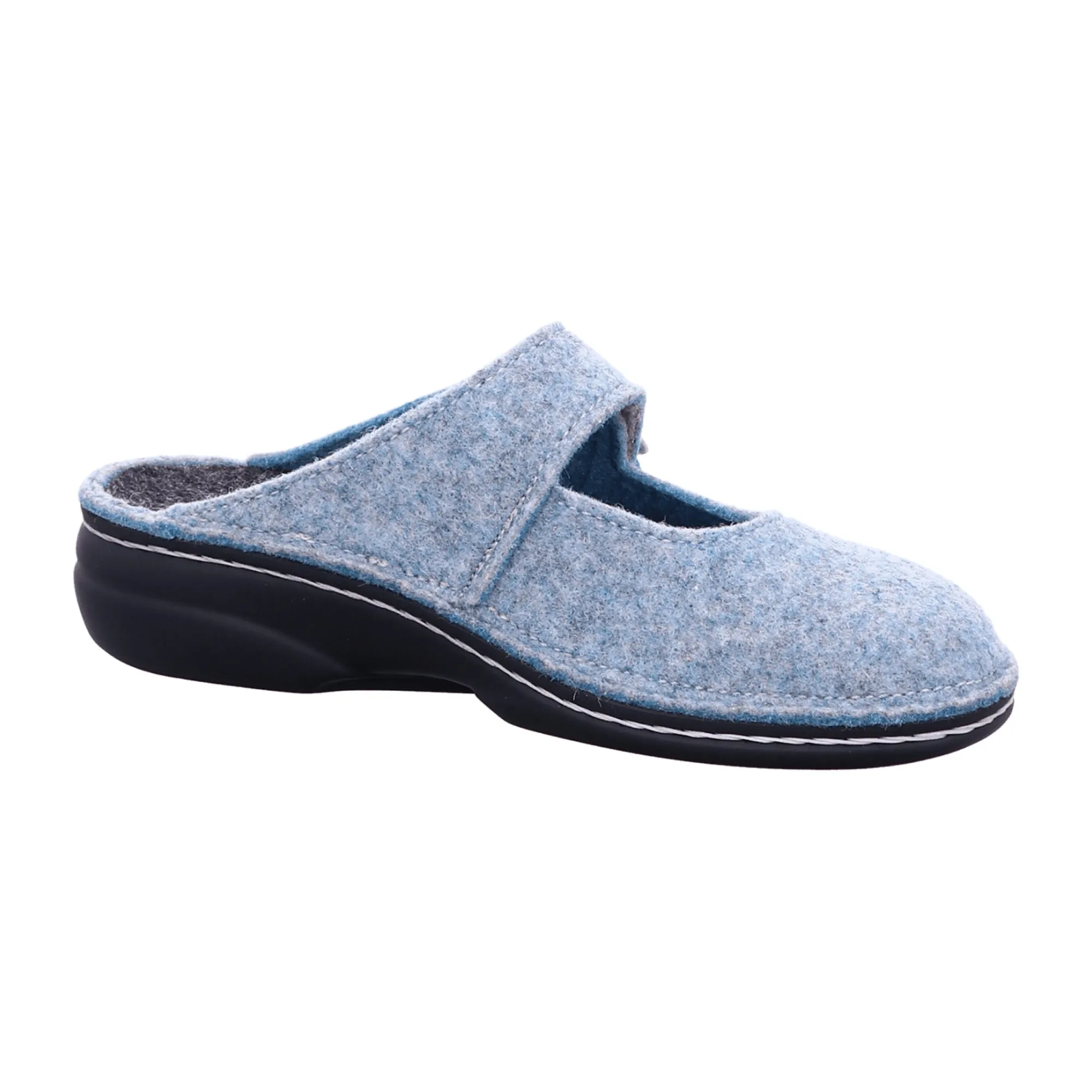 Finn Comfort Arlberg Women's Comfortable Slipper, Blue 482214