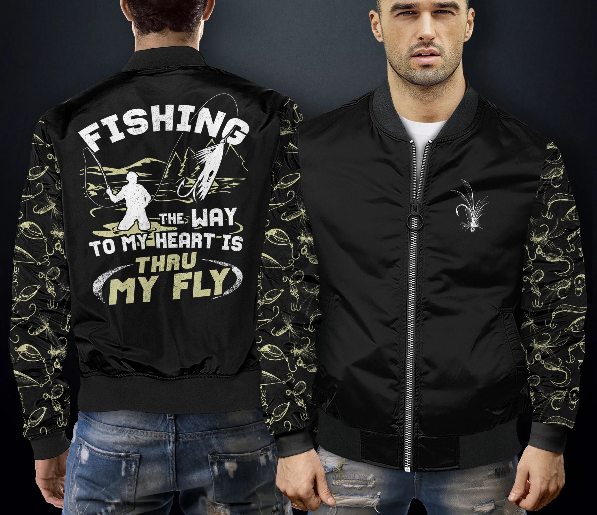 Fly Fishing Bomber Jacket