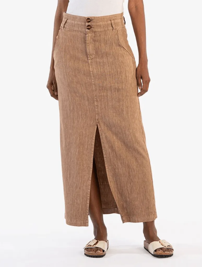 Freida Front Slit Skirt