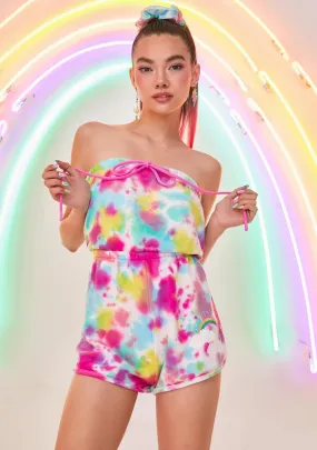 Friendship Is Magic Tie Dye Romper-