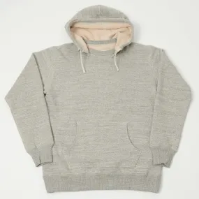 Full Count 3745-22 Cotton Fleece Hoodie - Heather Grey