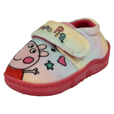 Girls William Lamb GSS26291 Peppa Ombre Doodles Peppa Pig Slipper