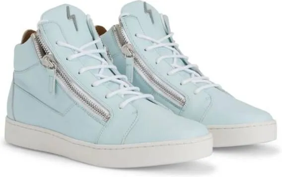 Giuseppe Zanotti Frankie logo-plaque sneakers Blue