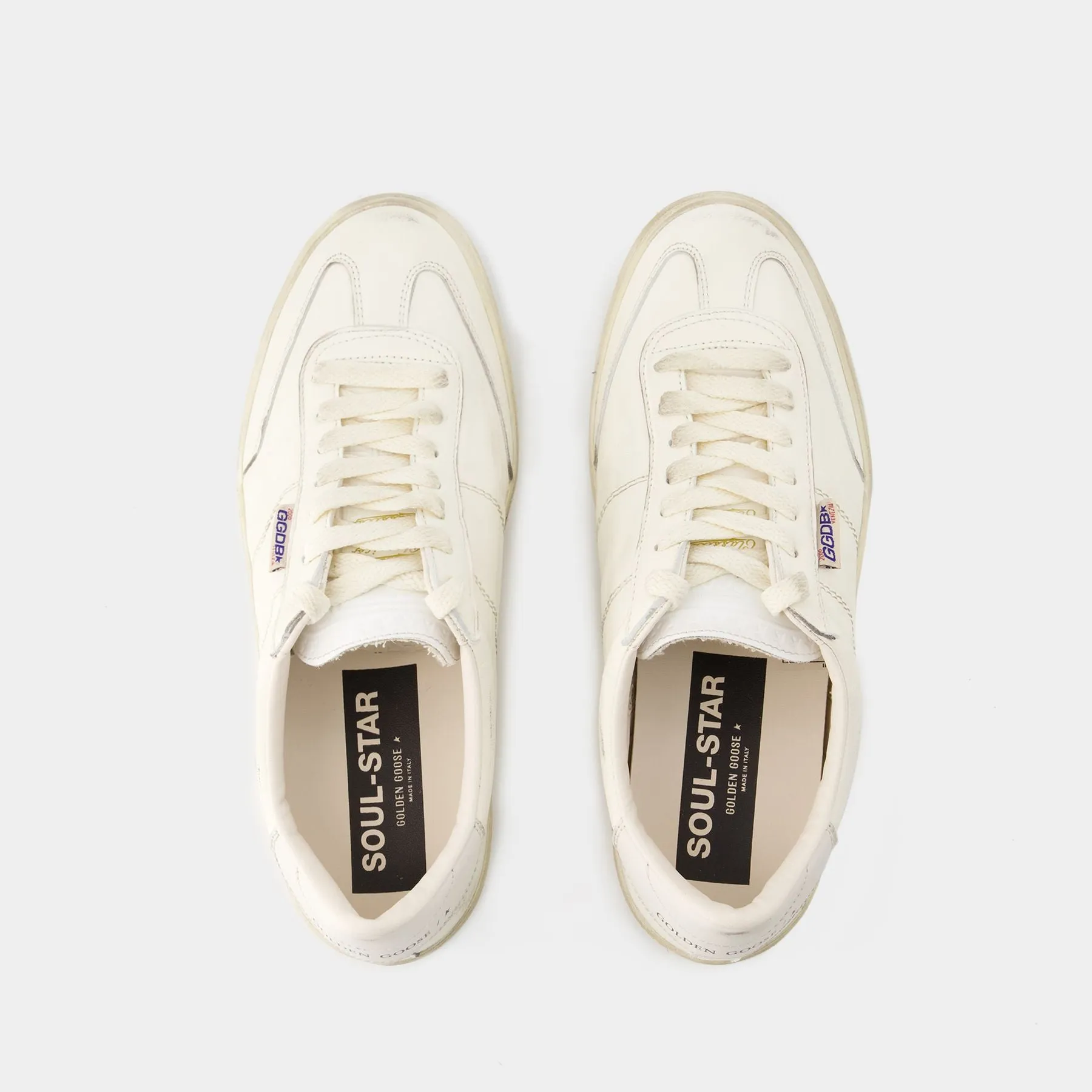 Golden Goose Deluxe Brand  Soul-Star Sneakers - Golden Goose - Leather - White