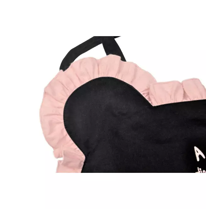 Gothic Little Bear Ear Handbag in Black and Pink