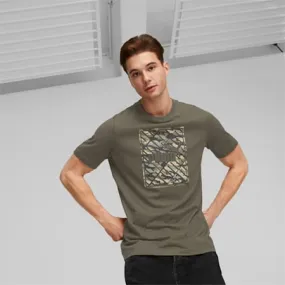 GRAPHICS Men's Camo Box Tee | Green Moss | PUMA Shop All Puma | PUMA 