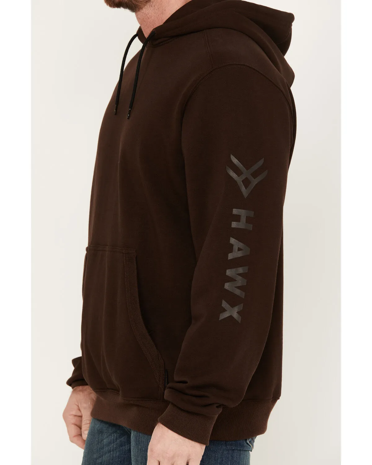 Hawx Men's FR Hard Face Pullover Fleece Hooded Jacket