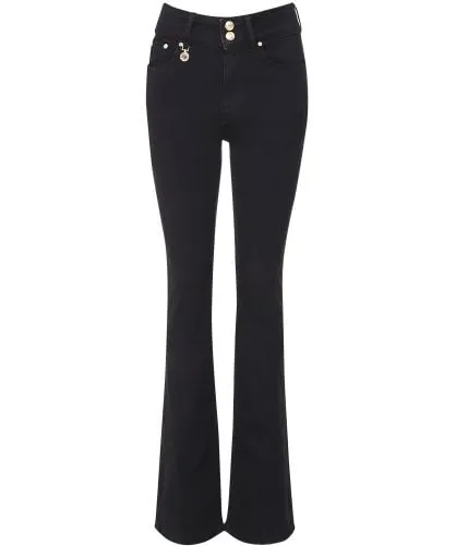 Holland Cooper High-Rise Flared Jeans | Jules B