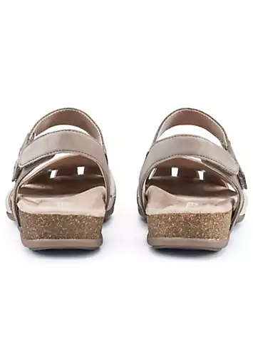 Hotter Denali Mink Multi Women’s Sandals | Grattan