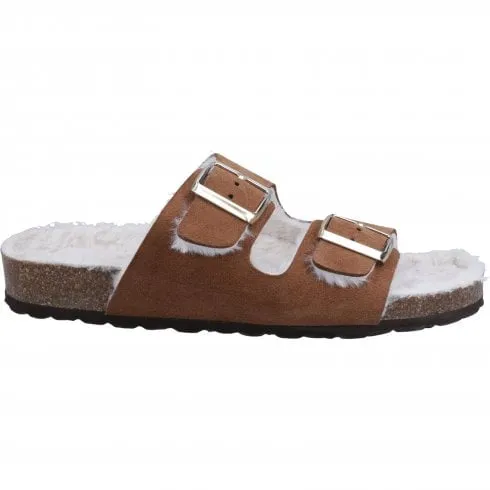 Hush Puppies Jessie | Tan | Women's Mule Slip On Slipper