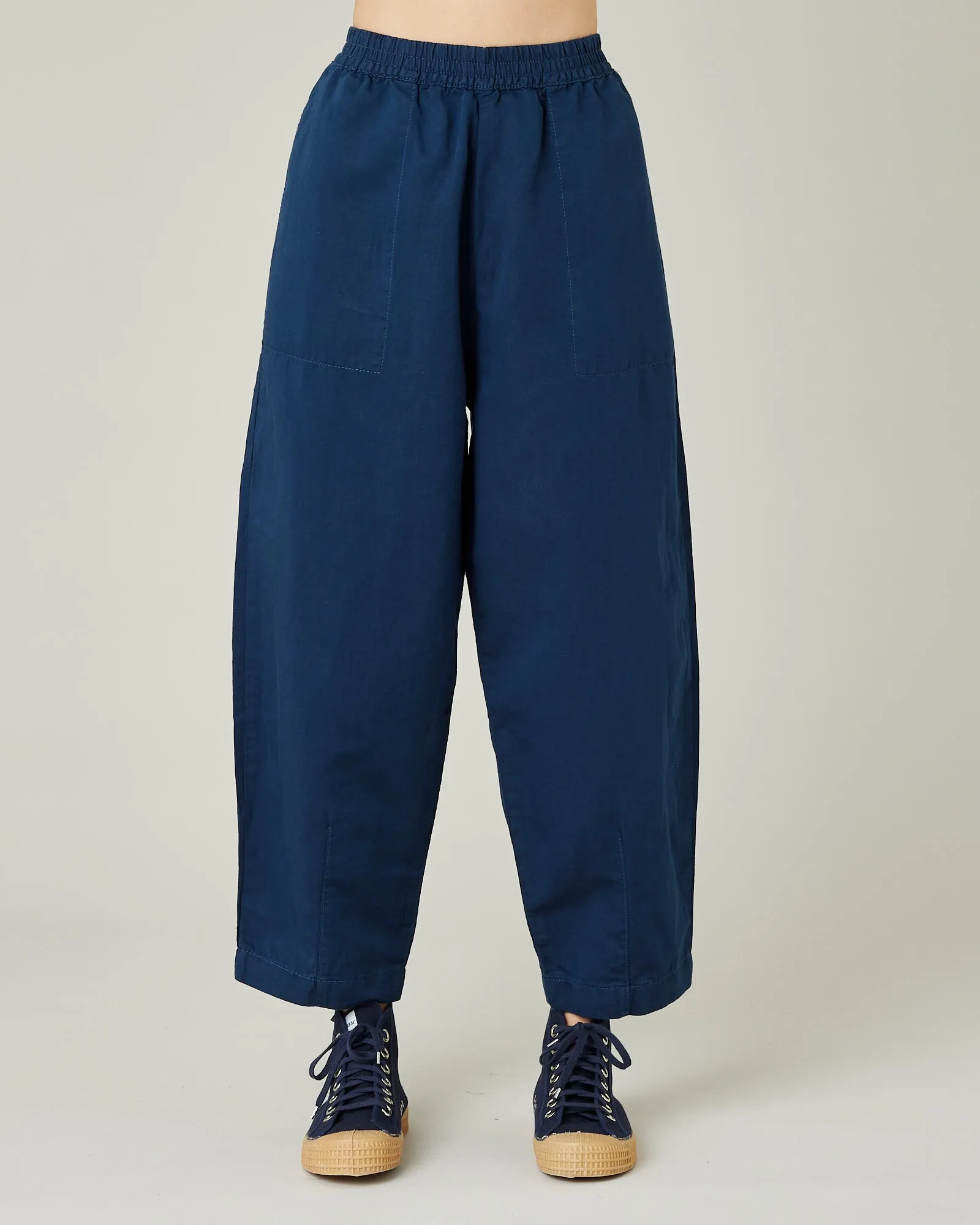 Huxley Navy Twill Trousers