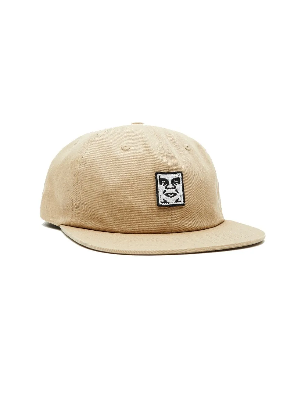 Icon Patch Panel Hat - Khaki