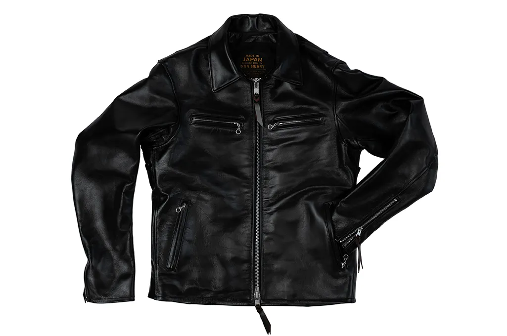 Iron Heart Horsehide Leather Jacket w/ Collar - Self Edge Edition