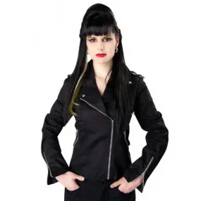 jacket women's BLACK PISTOL - Biker - Black - B-6-06-001-00  -  Metal-shop