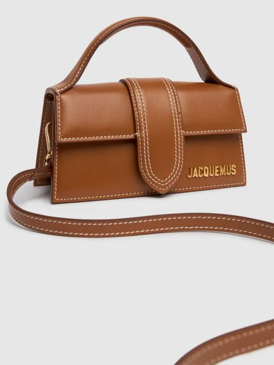 Jacquemus   Le Bambino leather top handle bag 