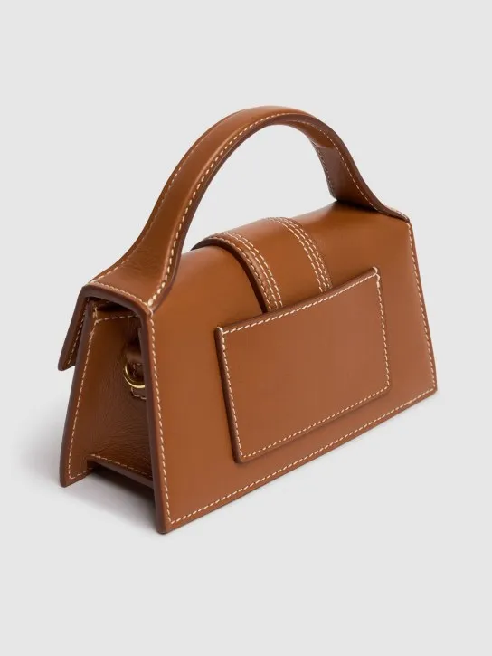 Jacquemus   Le Bambino leather top handle bag 