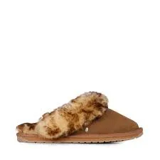  Jolie Slipper Mule in Chestnut Animal CLOSEOUTS  