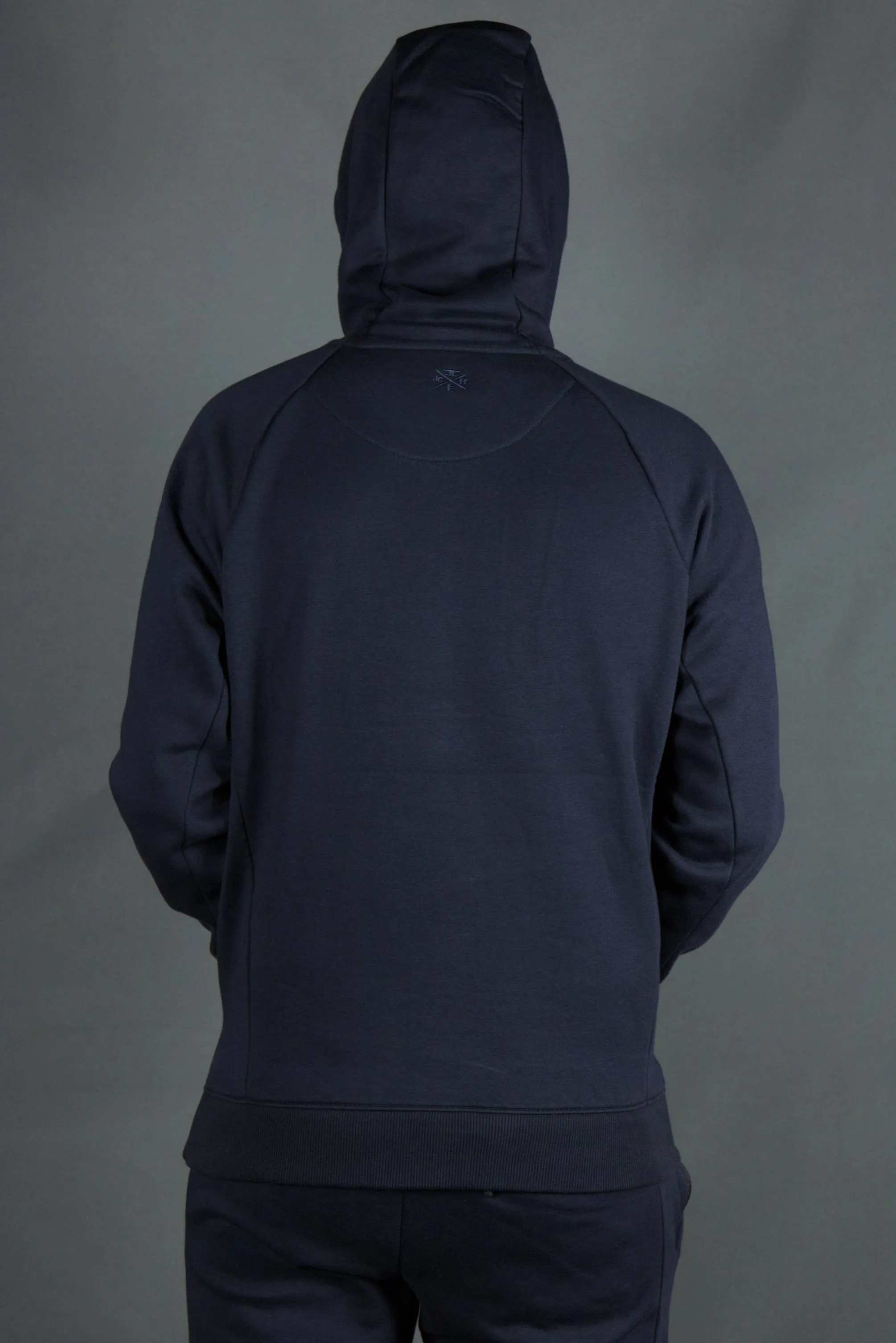 Jordan Craig Navy Blue Hoodie | Basic Fleece Hoodie | Navy Blue Pullover Hoodie