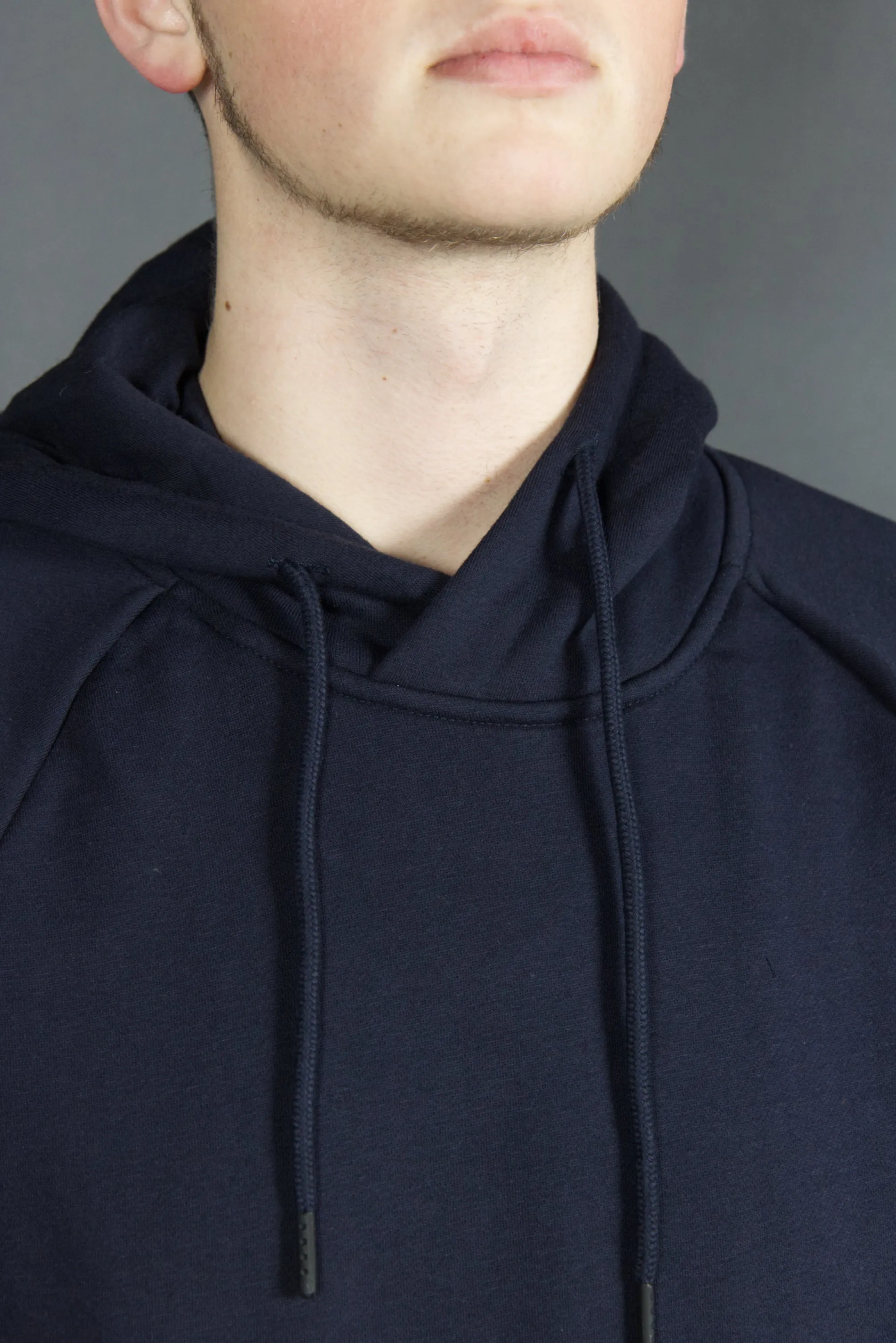 Jordan Craig Navy Blue Hoodie | Basic Fleece Hoodie | Navy Blue Pullover Hoodie