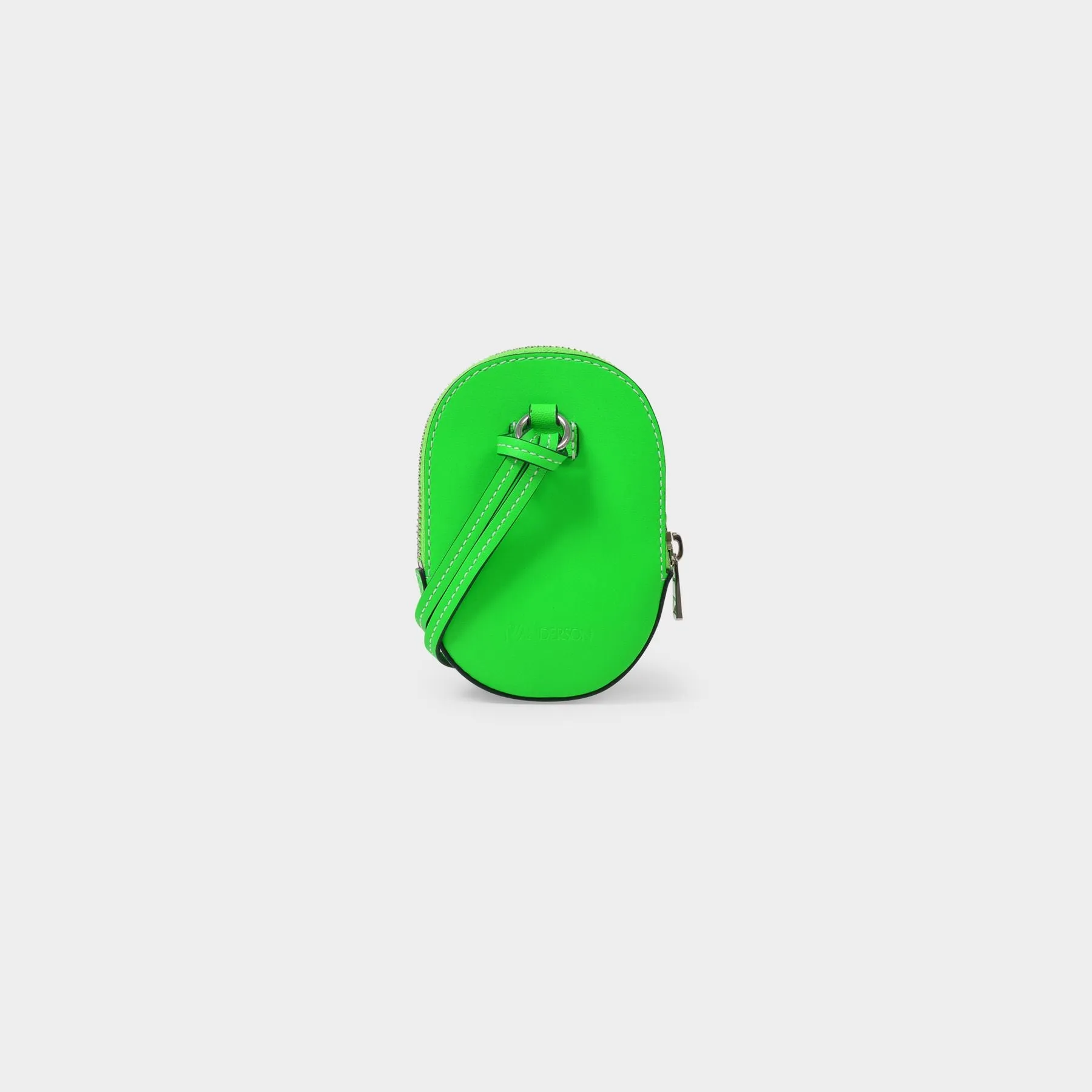 J.W. Anderson  Nano Cap Bag in Green Leather