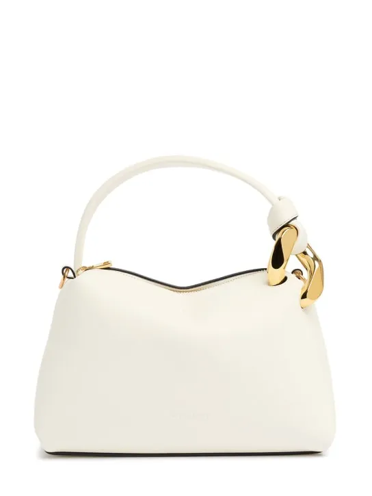 JW Anderson   Small Corner leather top handle bag 