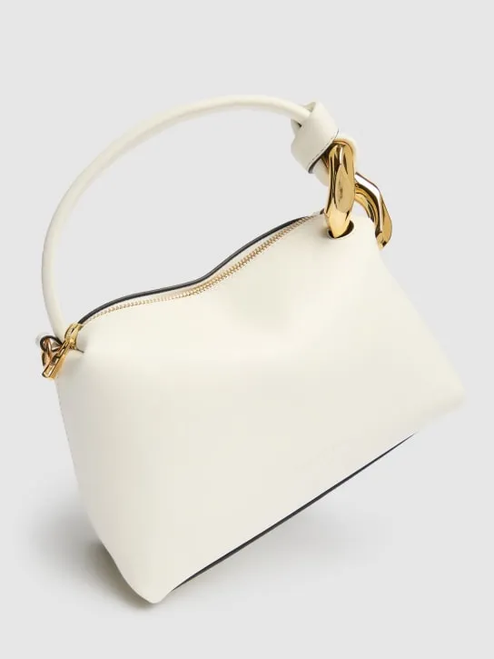 JW Anderson   Small Corner leather top handle bag 