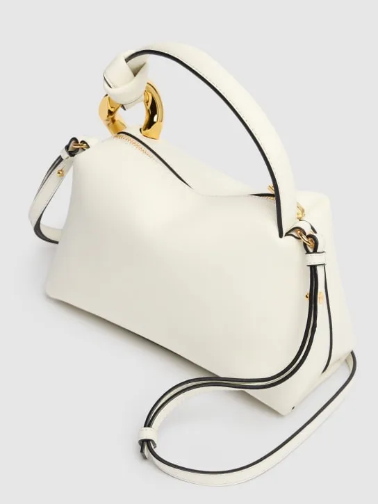 JW Anderson   Small Corner leather top handle bag 