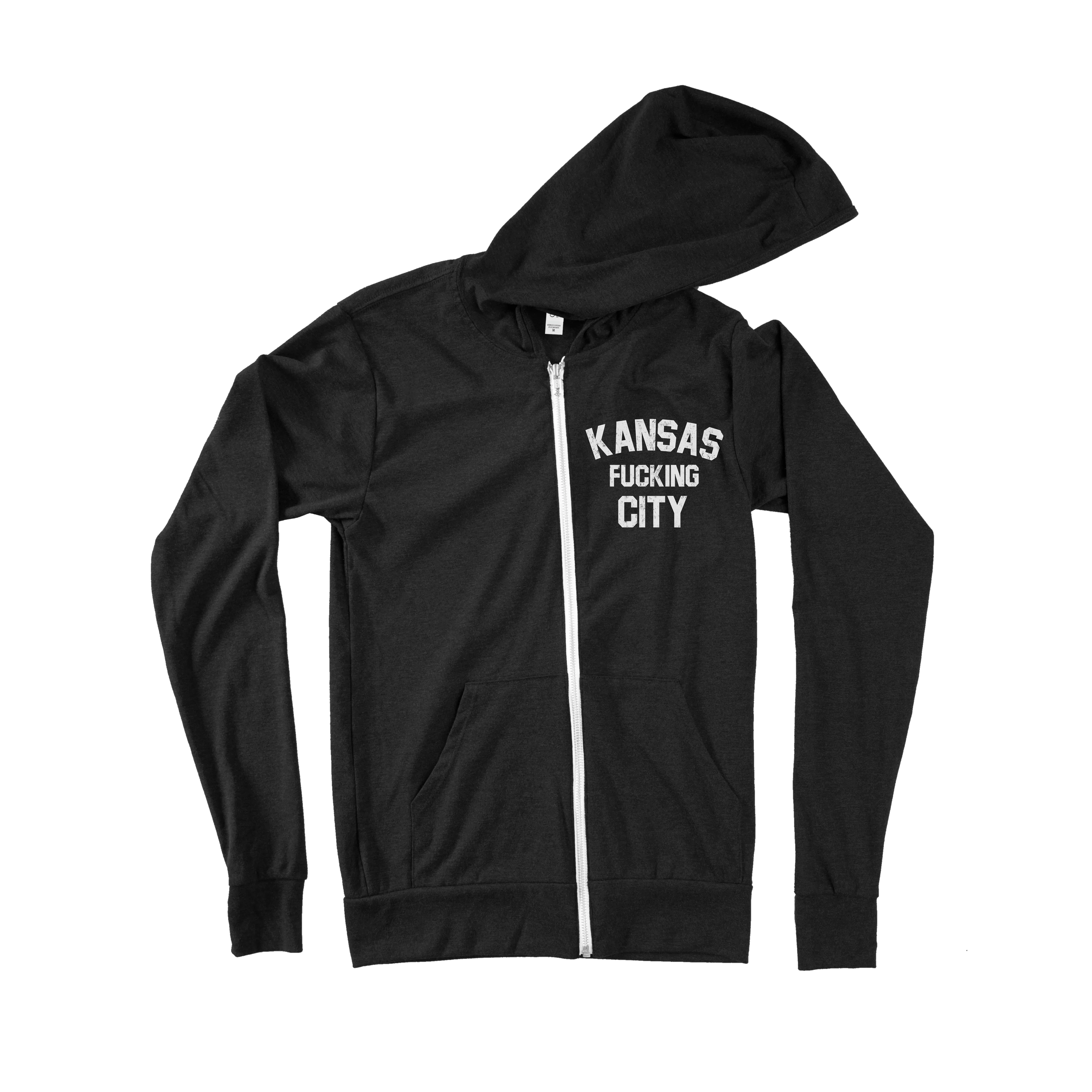 Kansas F*cking City Zip Hoodie